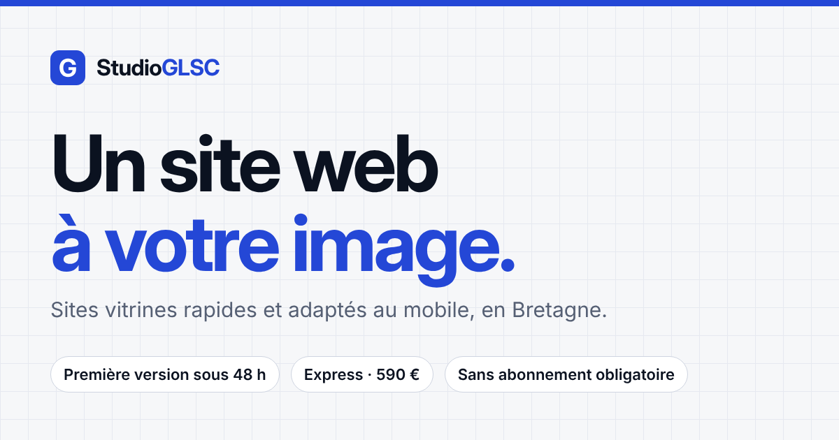 Image de partage StudioGLSC